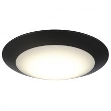 Trans Globe LED-50099 BK - 20WATT-11" LED SLIM DISK-BK
